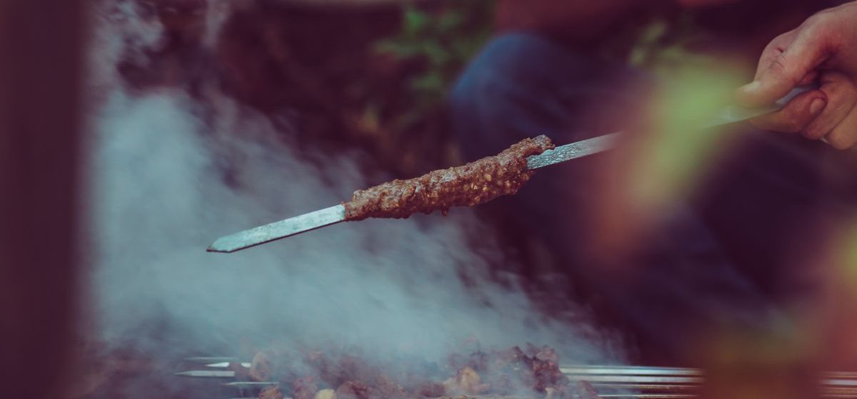 Turkish spicy kebab